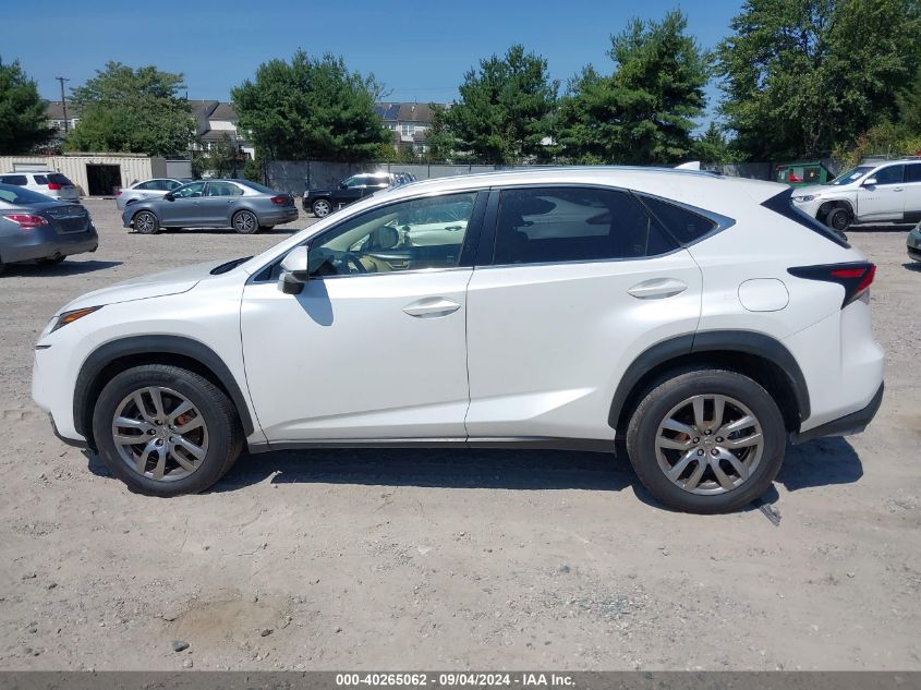 2015 Lexus Nx 200T VIN: JTJBARBZ5F2011026 Lot: 40265062