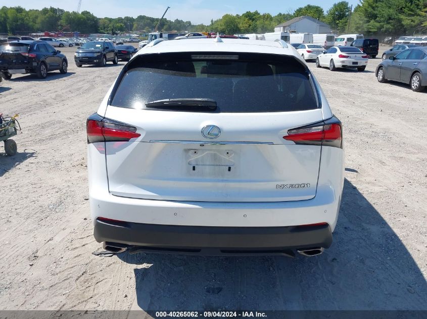 2015 Lexus Nx 200T VIN: JTJBARBZ5F2011026 Lot: 40265062