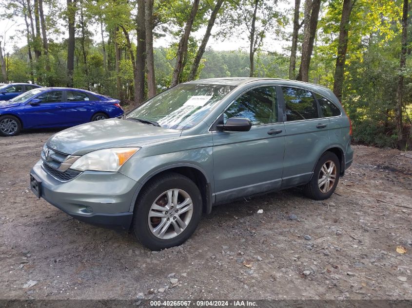 2010 Honda Cr-V Ex VIN: 5J6RE3H59AL008036 Lot: 40265067