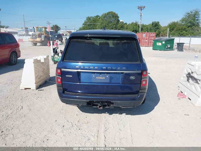 2018 Land Rover Range Rover Autobiography VIN: SALGV2RE8JA511079 Lot: 40265069