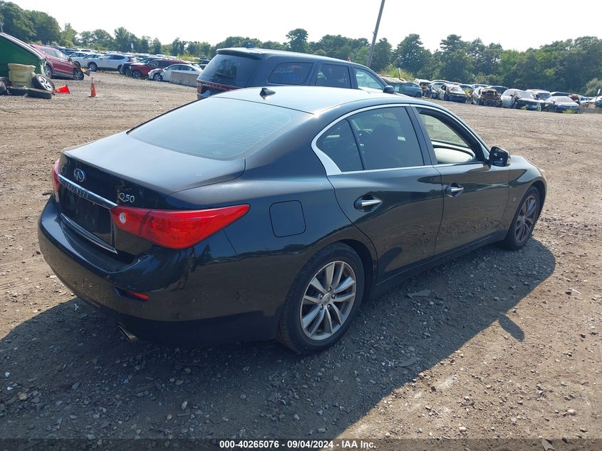 2014 INFINITI Q50 PREMIUM - JN1BV7AR3EM707645