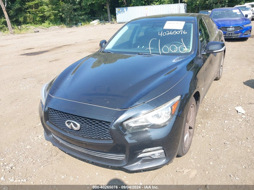 2014 INFINITI Q50 PREMIUM - JN1BV7AR3EM707645