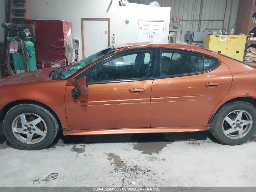 2004 Pontiac Grand Prix Gt VIN: 2G2WP522241158727 Lot: 40265080