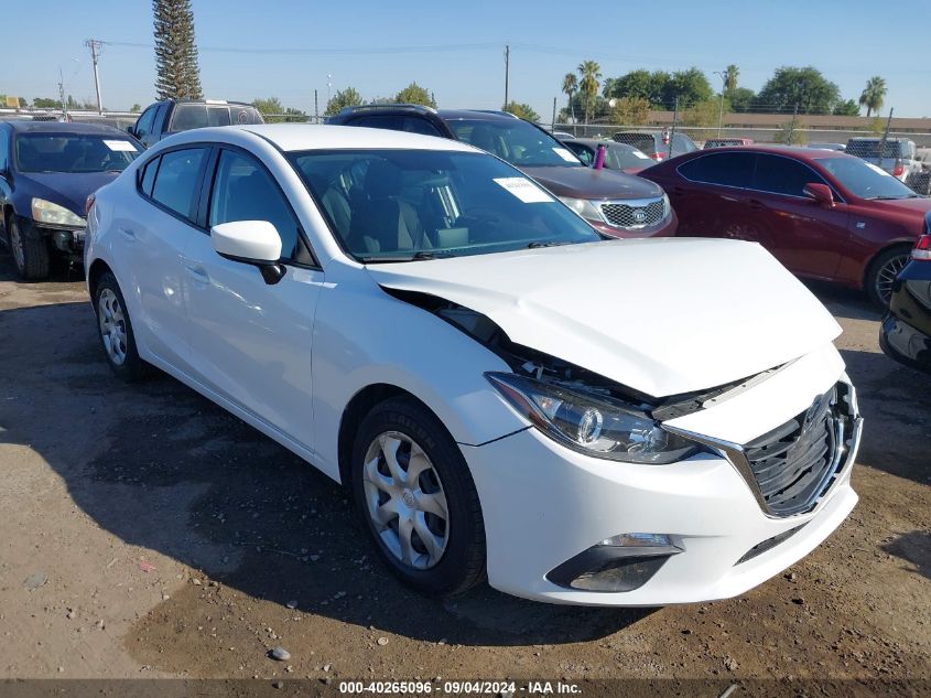 2016 MAZDA MAZDA3 I SPORT - JM1BM1T77G1288566