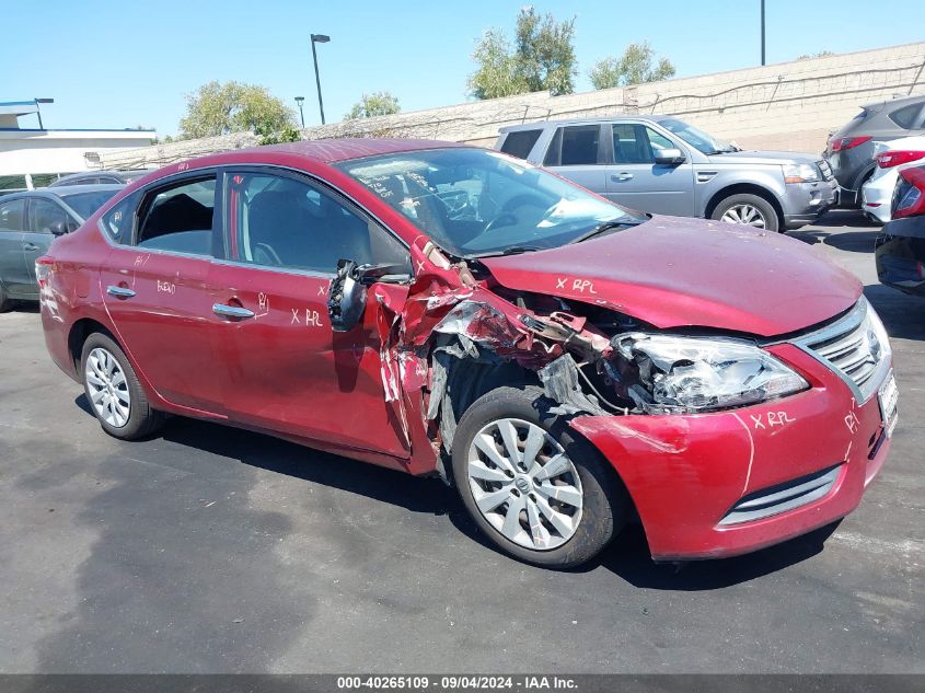 2015 NISSAN SENTRA FE+ S/S/SL/SR/SV - 3N1AB7AP9FL653198