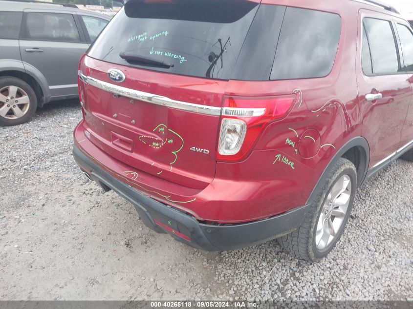 2013 Ford Explorer Xlt VIN: 1FM5K8D89DGA65713 Lot: 40265118