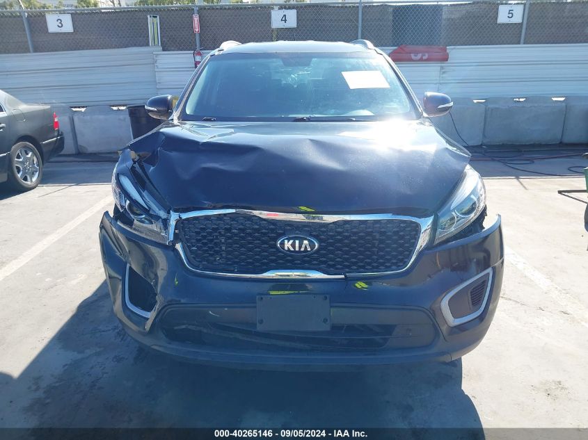 2018 Kia Sorento Lx/L VIN: 5XYPGDA58JG425926 Lot: 40265146