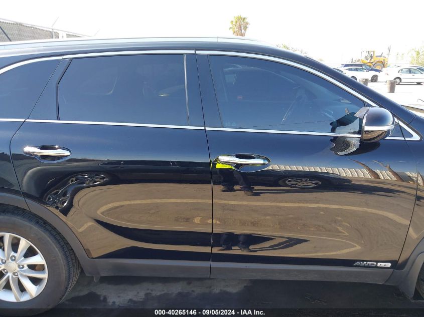 2018 KIA SORENTO LX/L - 5XYPGDA58JG425926