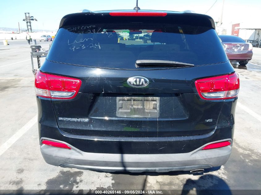 2018 KIA SORENTO LX/L - 5XYPGDA58JG425926