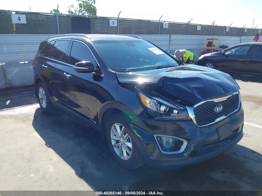 2018 KIA SORENTO LX/L - 5XYPGDA58JG425926