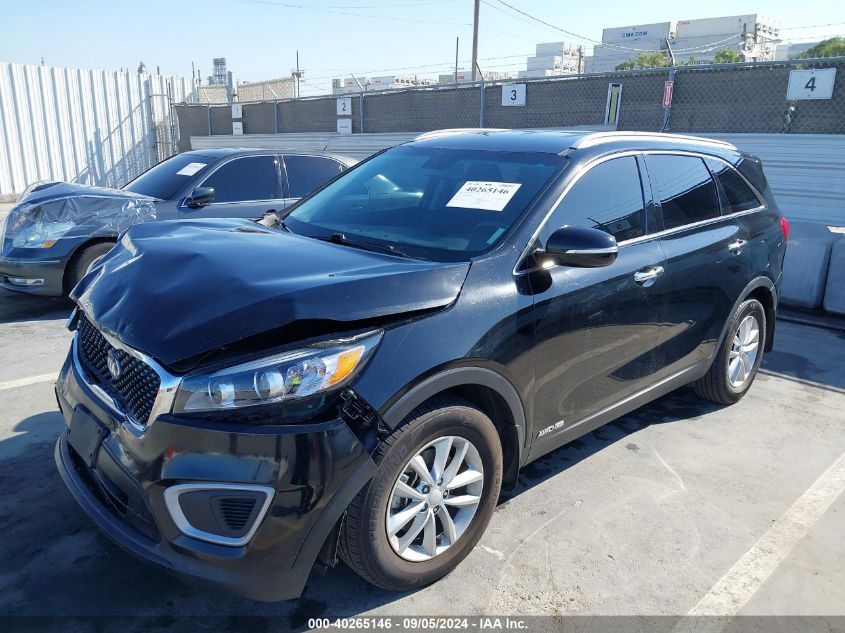 2018 KIA SORENTO LX/L - 5XYPGDA58JG425926