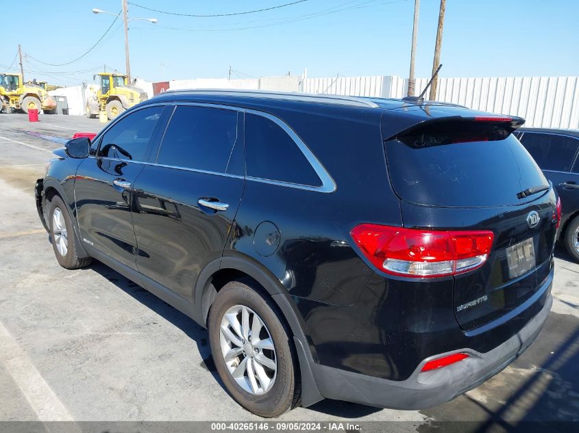 2018 KIA SORENTO LX/L - 5XYPGDA58JG425926