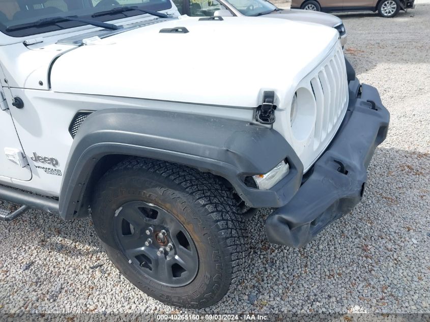 2018 Jeep Wrangler Unlimited Sport 4X4 VIN: 1C4HJXDG5JW150717 Lot: 40265160