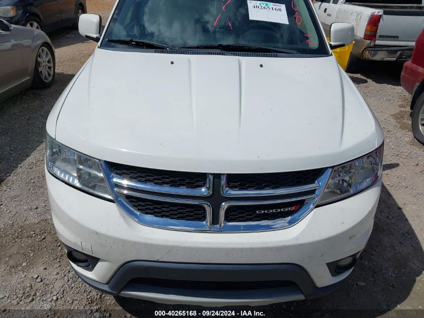 2016 Dodge Journey Sxt VIN: 3C4PDCBG3GT123092 Lot: 40265168