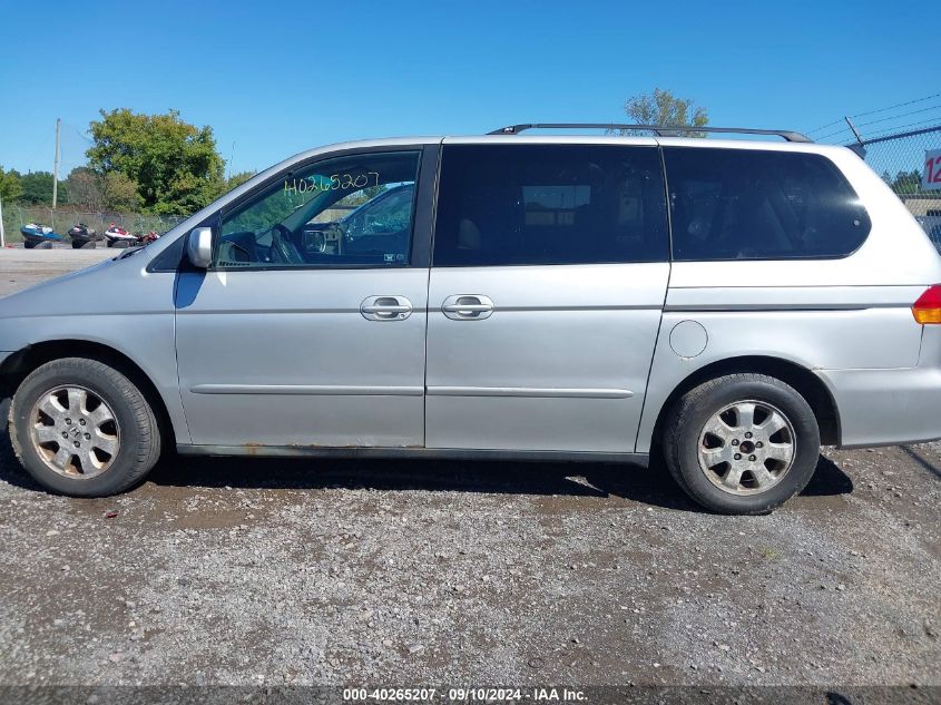 2004 Honda Odyssey Ex-L VIN: 5FNRL18934B052625 Lot: 40265207