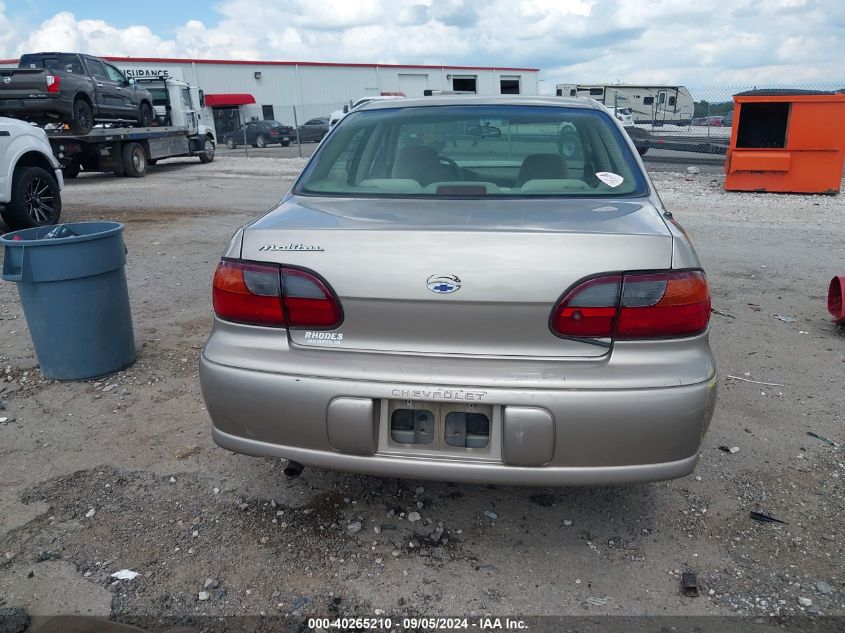 2000 Chevrolet Malibu VIN: 1G1ND52J6Y6241964 Lot: 40265210