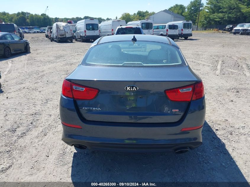 2015 Kia Optima Lx VIN: KNAGM4A75F5553452 Lot: 40265300