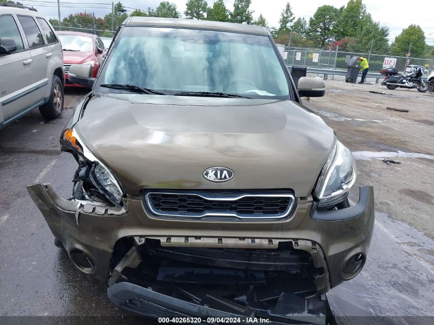 2012 Kia Soul + VIN: KNDJT2A6XC7446761 Lot: 40265320