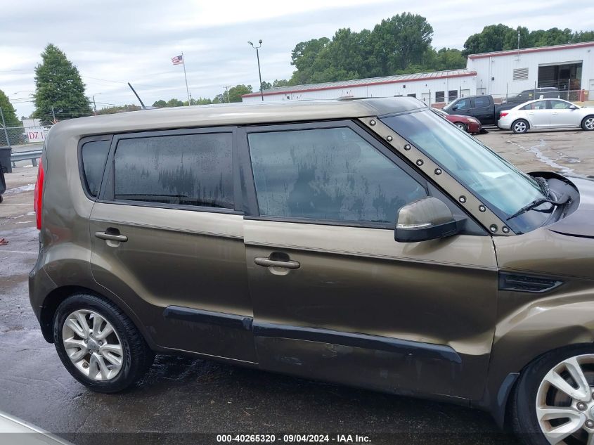 2012 Kia Soul + VIN: KNDJT2A6XC7446761 Lot: 40265320