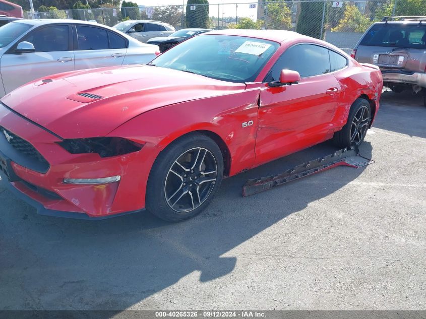 2018 Ford Mustang Gt Premium VIN: 1FA6P8CF3J5125041 Lot: 40265326