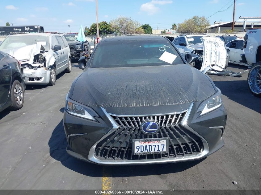 2022 Lexus Es 300H VIN: 58ADA1C19NU025914 Lot: 40265366