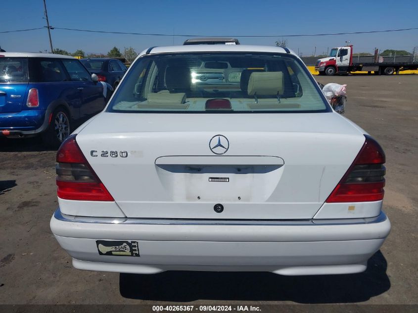 1999 Mercedes-Benz C 280 VIN: WDBHA29G8XA695651 Lot: 40265367