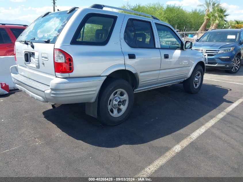 2000 Isuzu Rodeo Ls/Lse/S 3.2L VIN: 4S2CK58W5Y4305175 Lot: 40265428