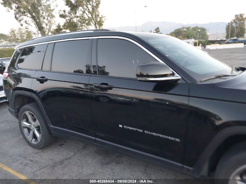 2021 Jeep Grand Cherokee L Limited 4X2 VIN: 1C4RJJBG4M8152262 Lot: 40265434