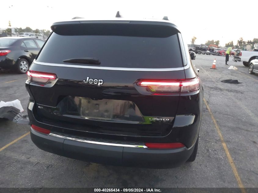 2021 Jeep Grand Cherokee L Limited 4X2 VIN: 1C4RJJBG4M8152262 Lot: 40265434