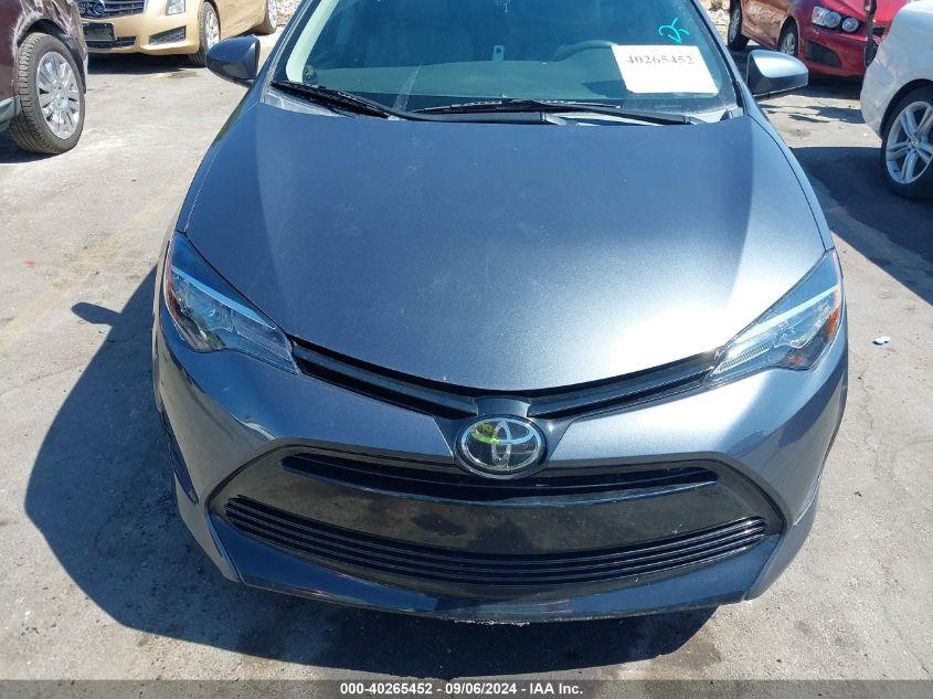 2018 Toyota Corolla Le VIN: 2T1BURHE4JC051655 Lot: 40265452