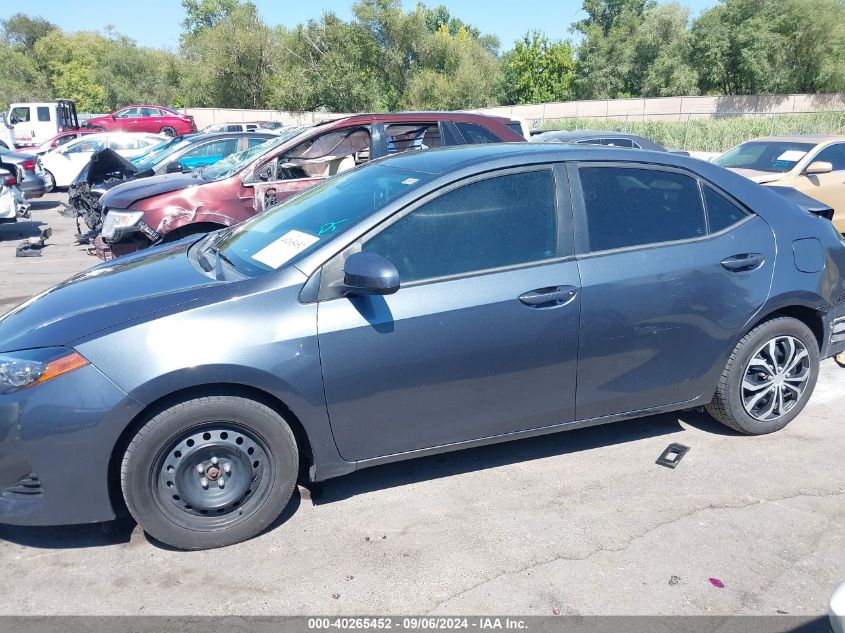 2018 Toyota Corolla Le VIN: 2T1BURHE4JC051655 Lot: 40265452