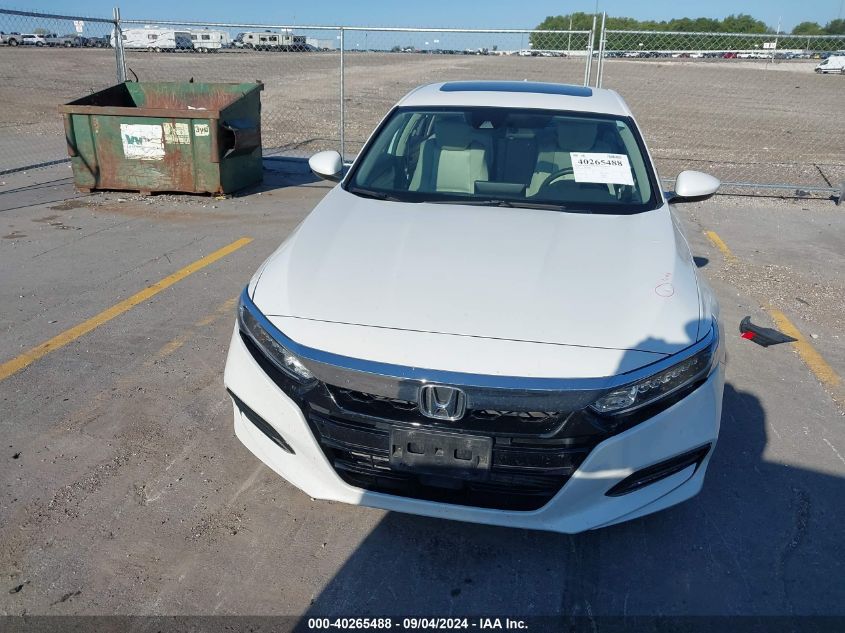 2019 Honda Accord Ex VIN: 1HGCV1F45KA084247 Lot: 40265488