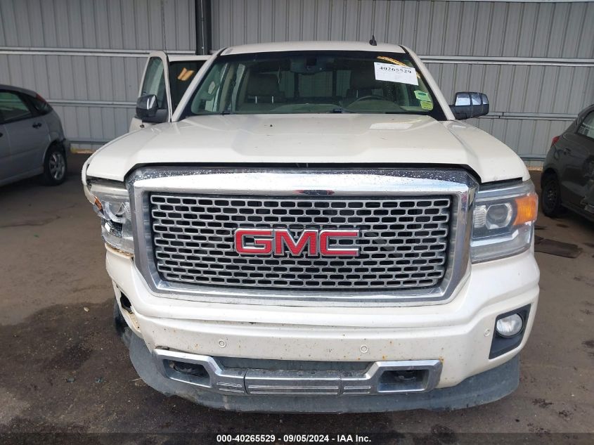 2014 GMC Sierra K1500 Denali VIN: 3GTU2WEC6EG337017 Lot: 40265529