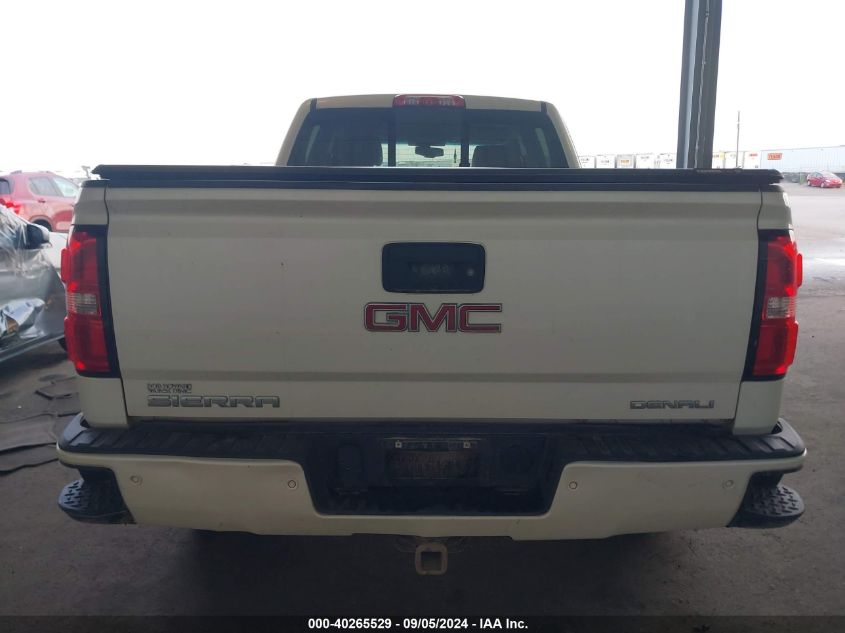 2014 GMC Sierra K1500 Denali VIN: 3GTU2WEC6EG337017 Lot: 40265529