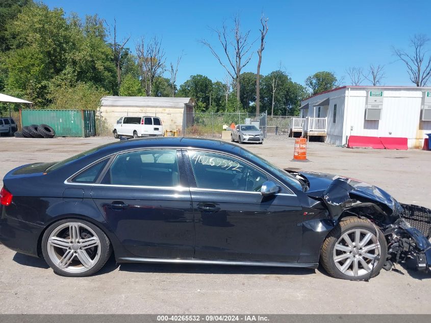 2013 Audi S4 3.0T Premium Plus VIN: WAUBGAFL3DA056832 Lot: 40265532