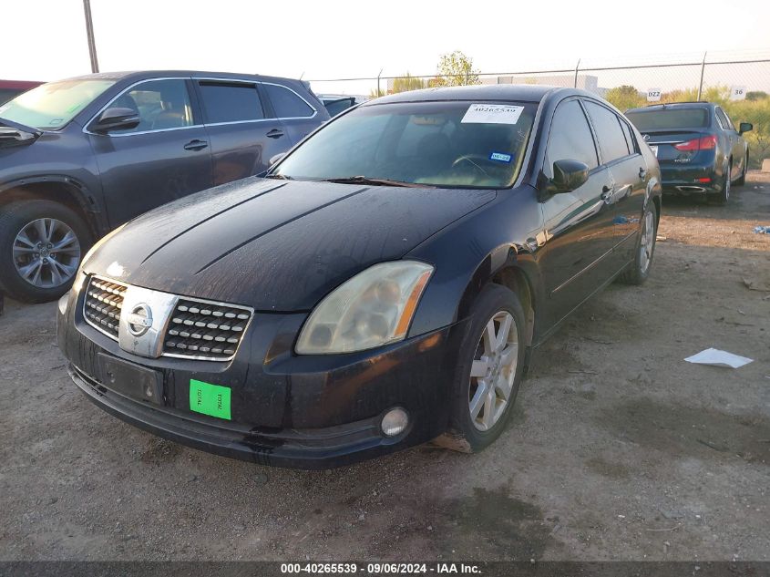 2004 Nissan Maxima Se/Sl VIN: 1N4BA41E74C918099 Lot: 40265539