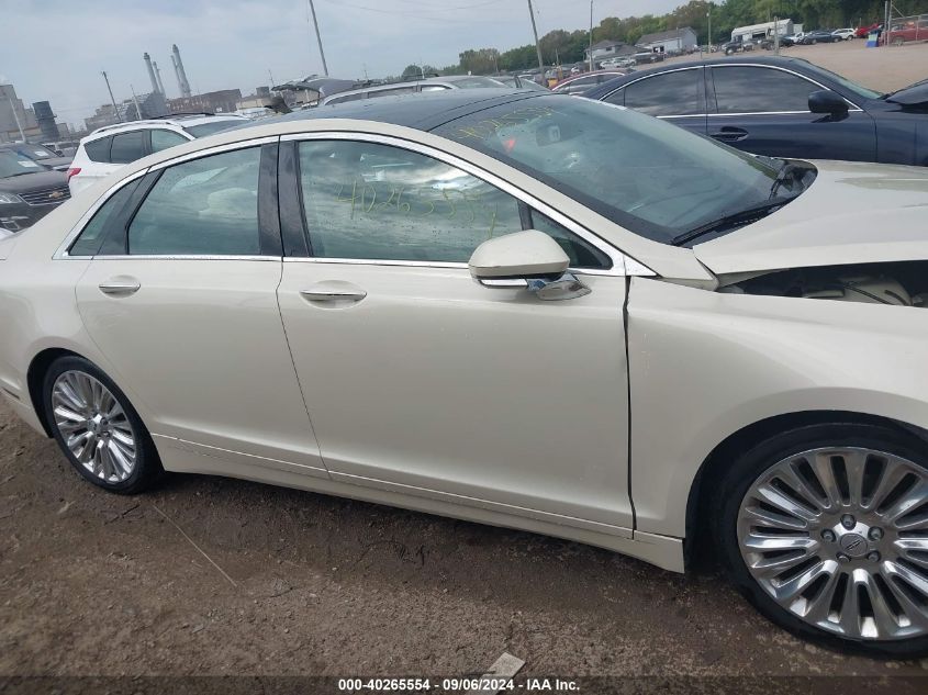 2015 Lincoln Mkz VIN: 3LN6L2JK2FR624626 Lot: 40265554