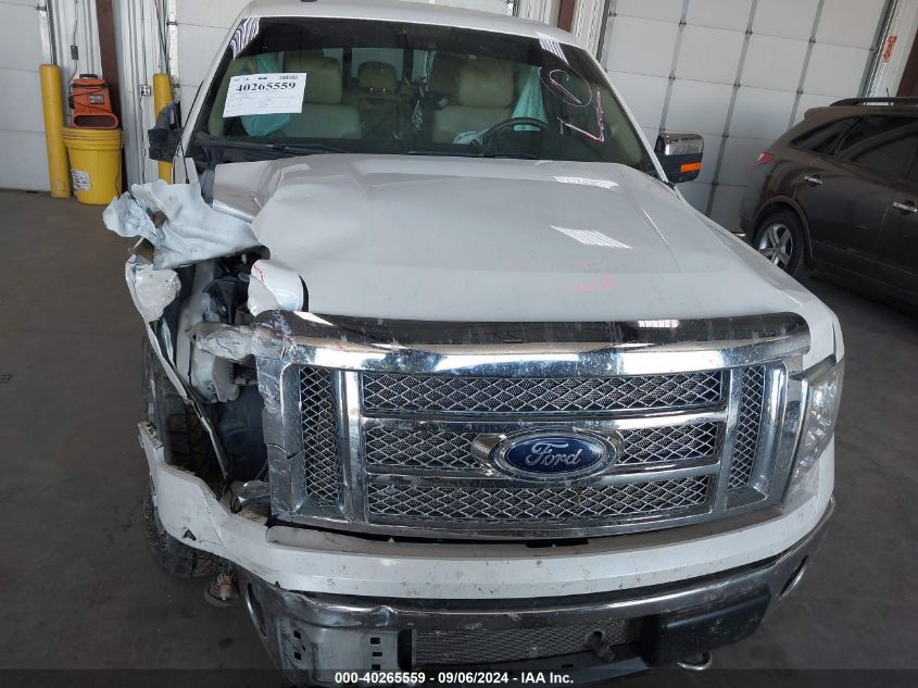 2012 Ford F-150 Lariat VIN: 1FTFW1EF8CFB97688 Lot: 40265559