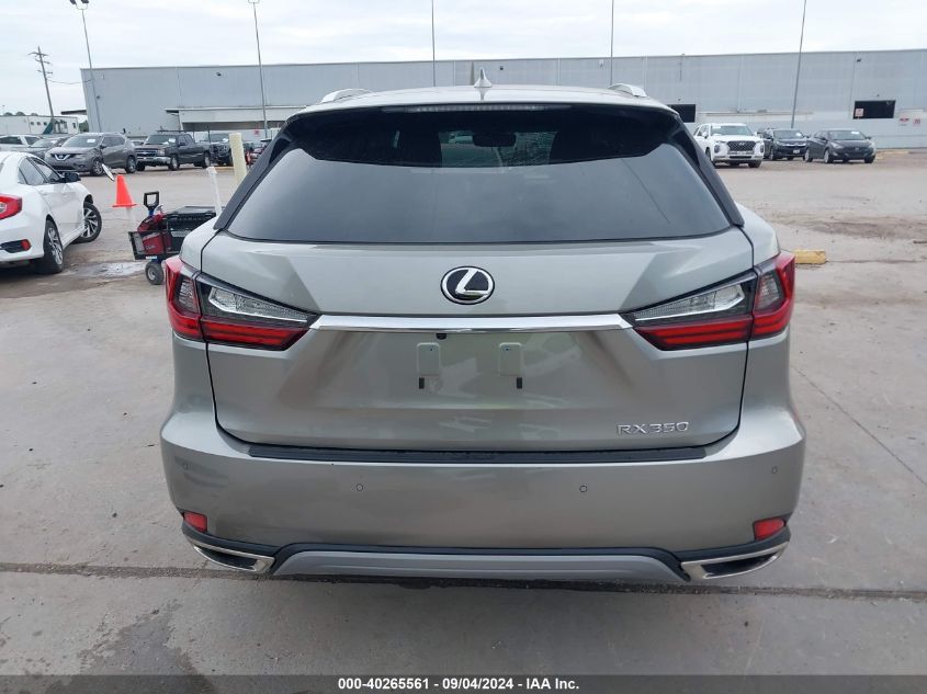 2022 Lexus Rx 350 VIN: 2T2HZMAAXNC234033 Lot: 40265561