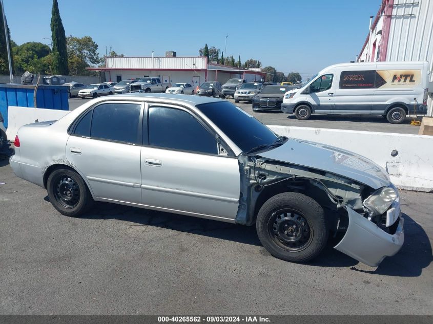 2001 Toyota Corolla Le VIN: 1NXBR12E61Z480029 Lot: 40265562