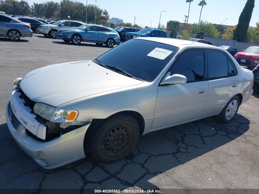 2001 Toyota Corolla Le VIN: 1NXBR12E61Z480029 Lot: 40265562