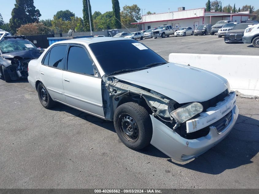 2001 Toyota Corolla Le VIN: 1NXBR12E61Z480029 Lot: 40265562