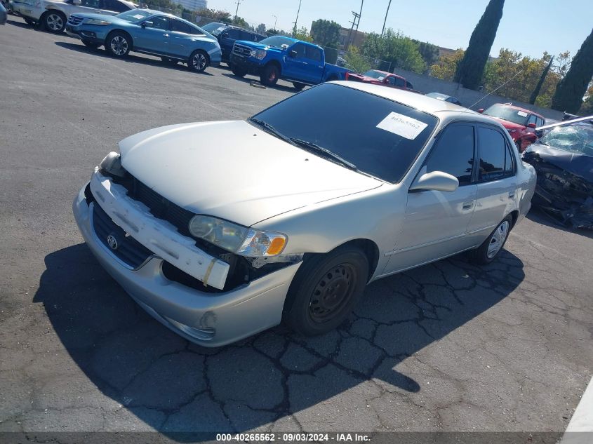 2001 Toyota Corolla Le VIN: 1NXBR12E61Z480029 Lot: 40265562