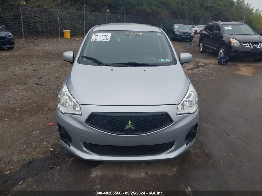 2020 Mitsubishi Mirage G4 Es VIN: ML32F3FJ3LHF12825 Lot: 40265566