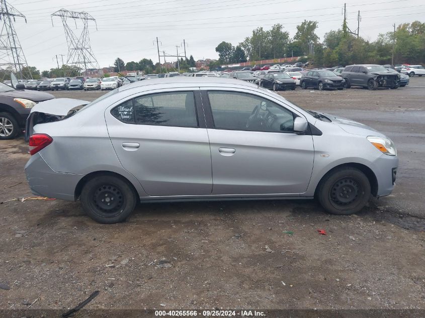 2020 Mitsubishi Mirage G4 Es VIN: ML32F3FJ3LHF12825 Lot: 40265566