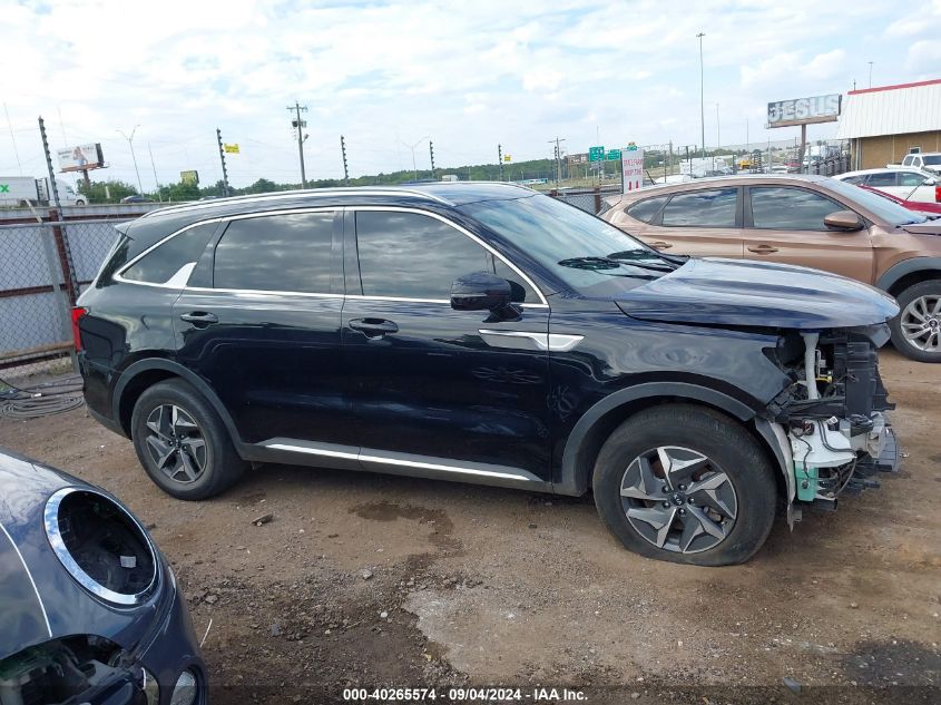 2021 Kia Sorento Hybrid S VIN: KNDRG4LG9M5060905 Lot: 40265574