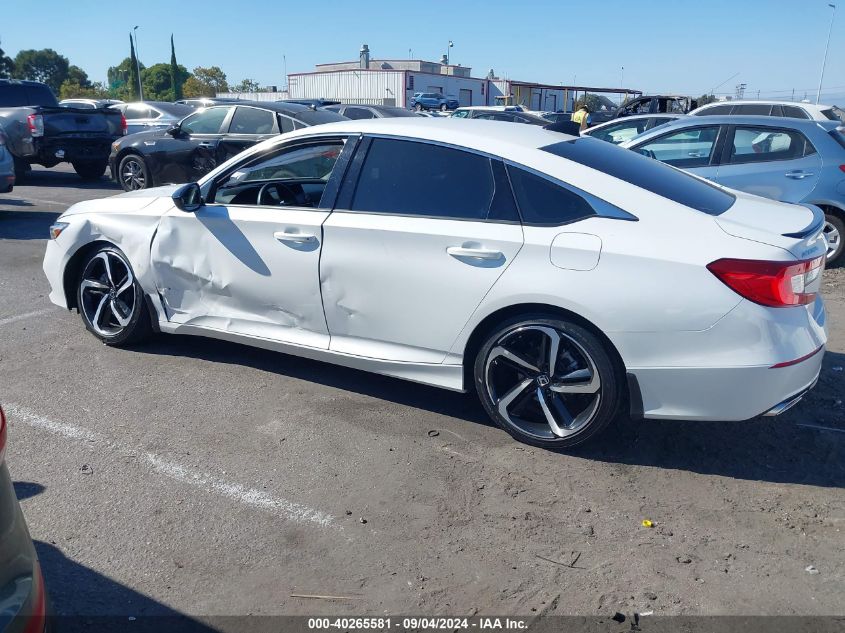 2022 Honda Accord Sport VIN: 1HGCV1F30NA046050 Lot: 40265581