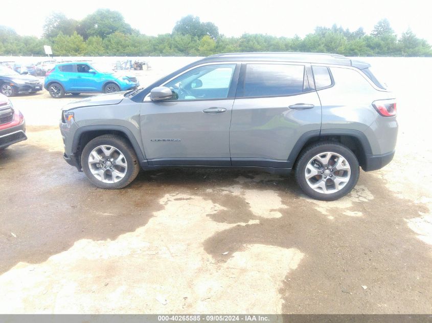 2020 Jeep Compass Limited 4X4 VIN: 3C4NJDCB5LT156744 Lot: 40265585