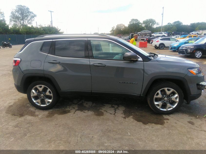 2020 Jeep Compass Limited 4X4 VIN: 3C4NJDCB5LT156744 Lot: 40265585