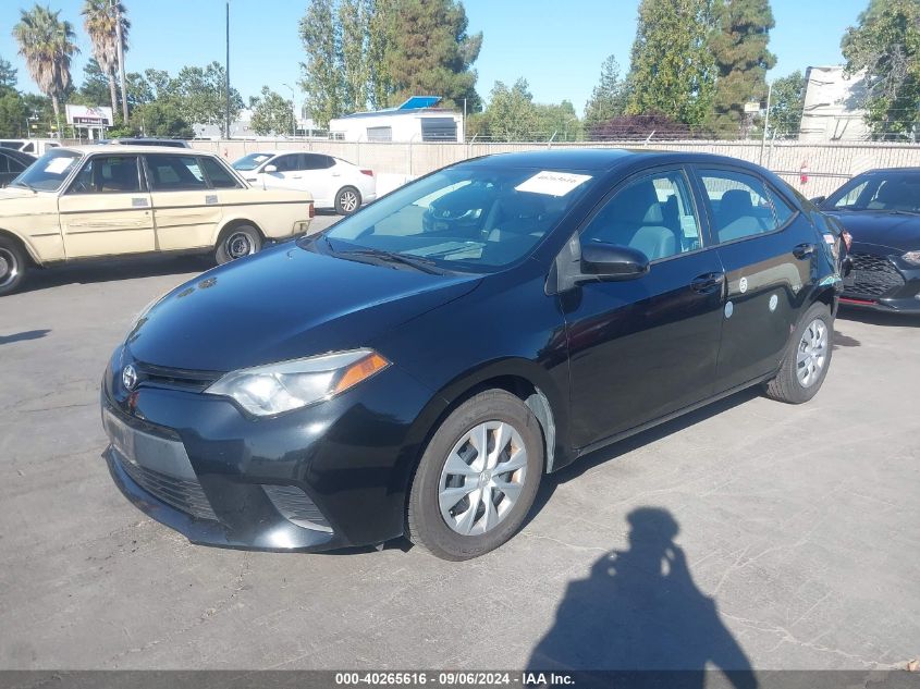 5YFBURHE3GP563982 2016 TOYOTA COROLLA - Image 2